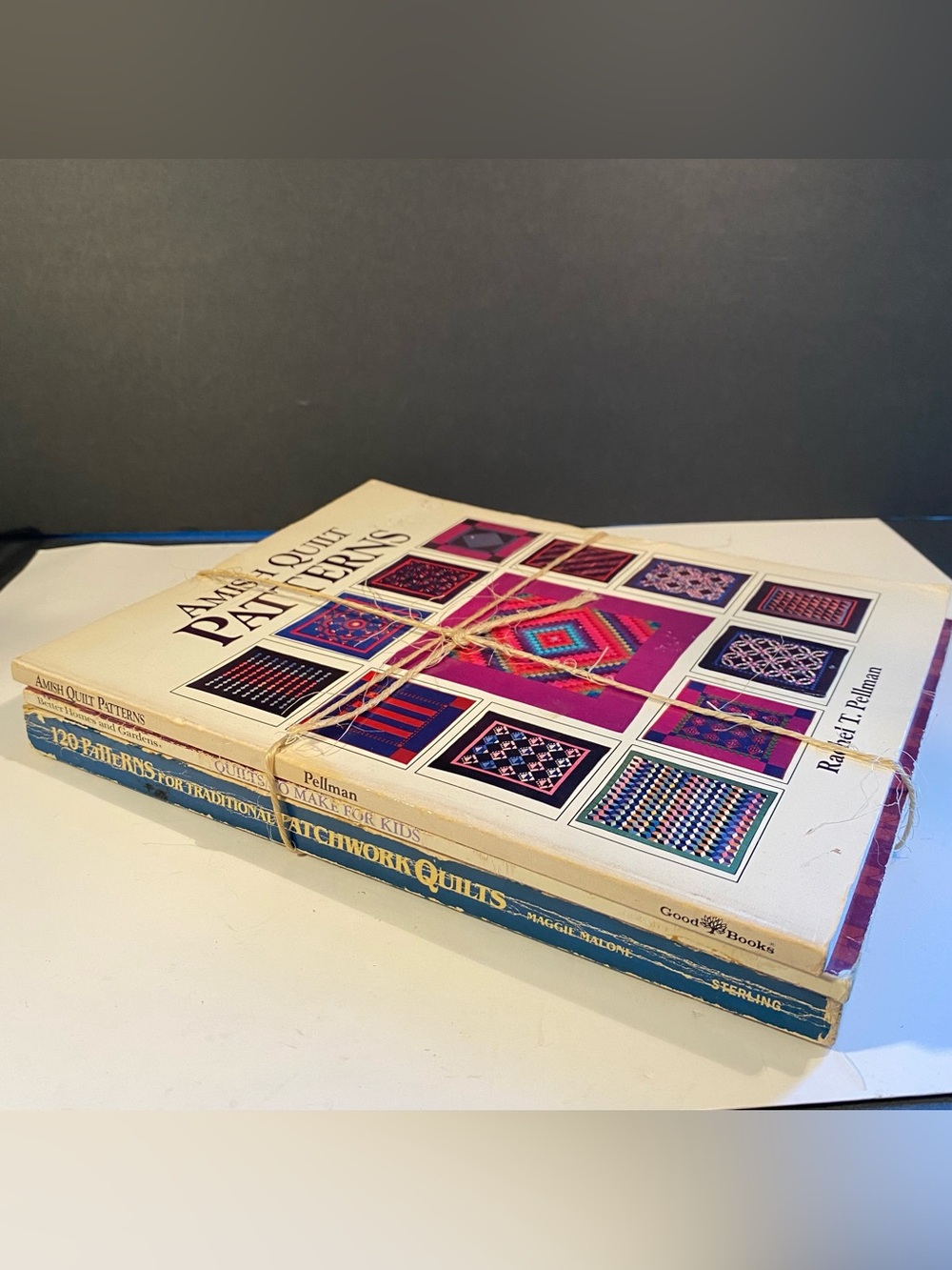 Lot of 3 Vintage Quilting Books